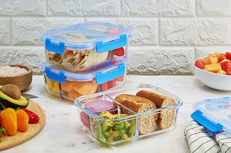 8 Healthy Meal Prep Containers for National Pack Your Lunch Day | FitMinutes.com